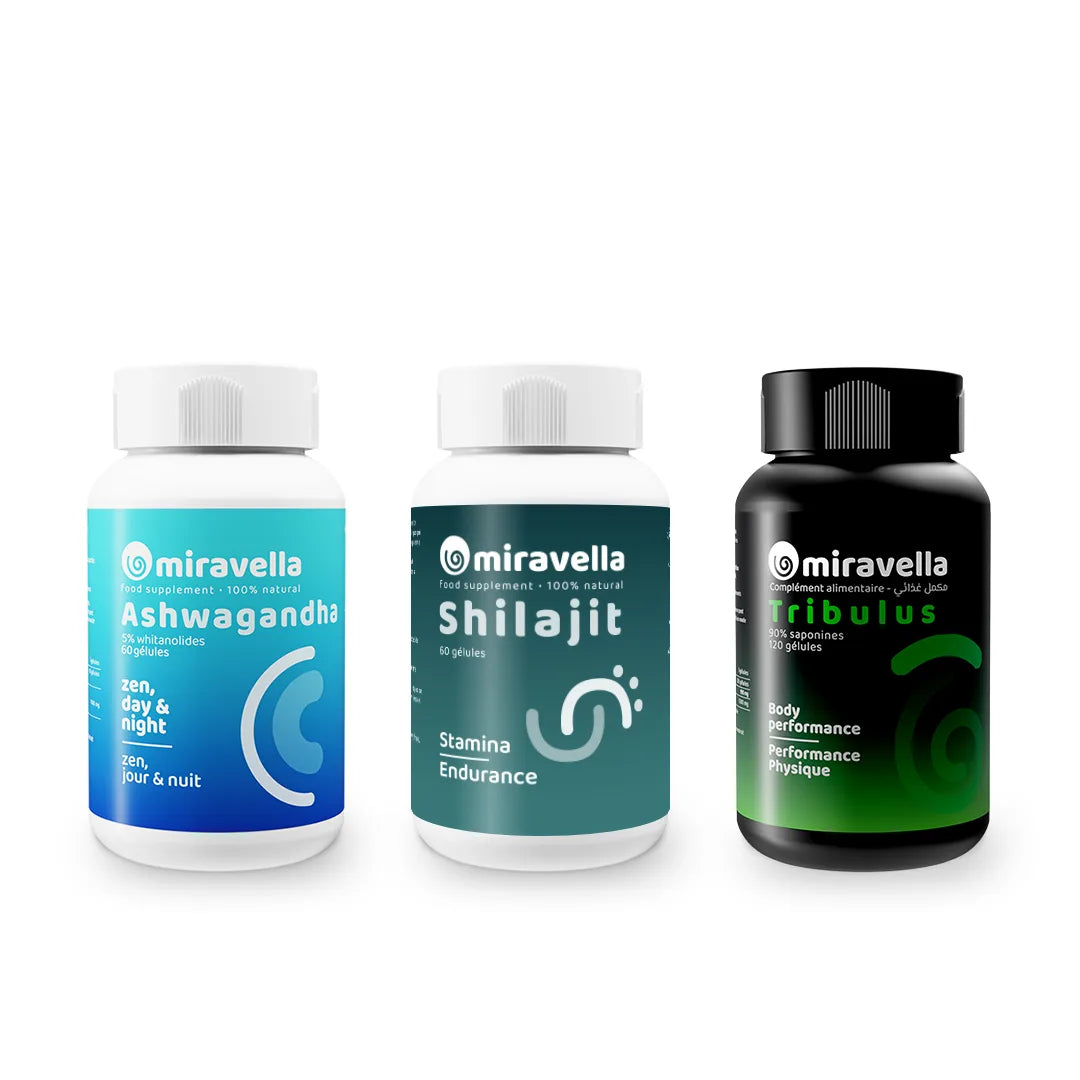 Level Up : Shilajit, Tribulus, Ashwagandha